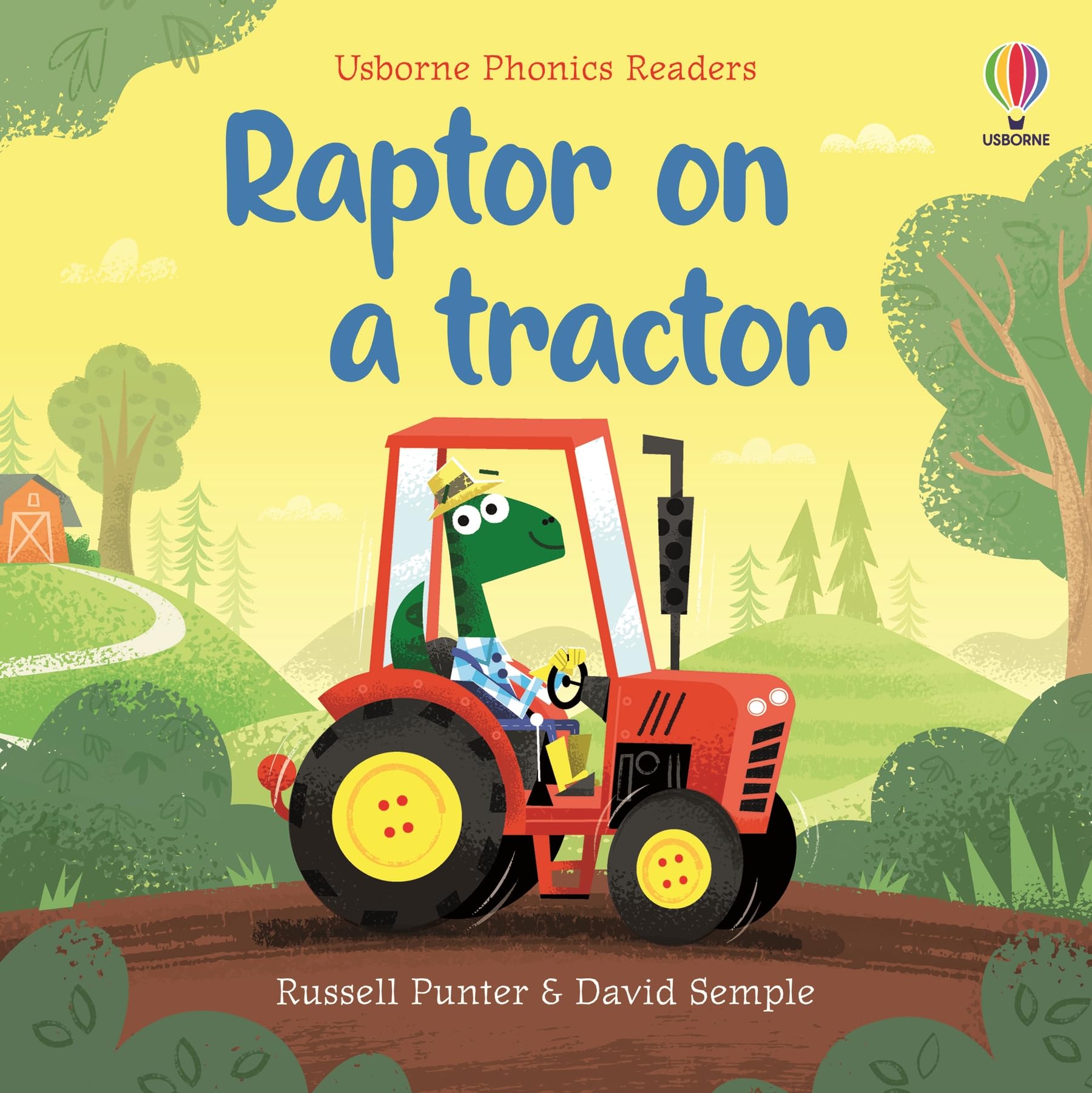Russell Punter Raptor on a Tractor Paperback Book