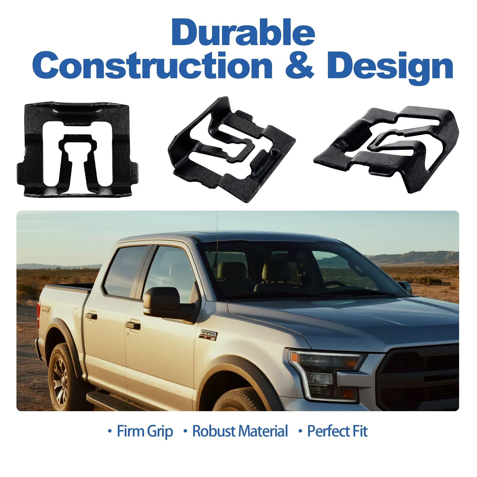 Clips De Moldeo Para Parabrisas Ford F100/f150/f250/f350