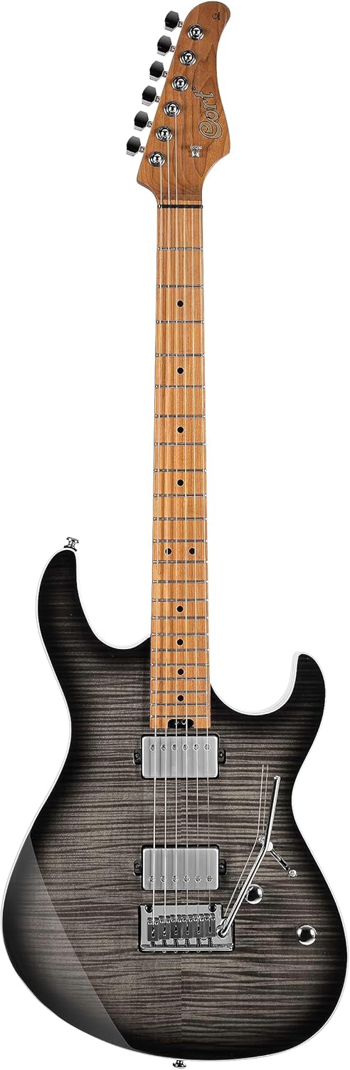 Cort G290 FAT II Electric Guitar, Transparent Black Burst