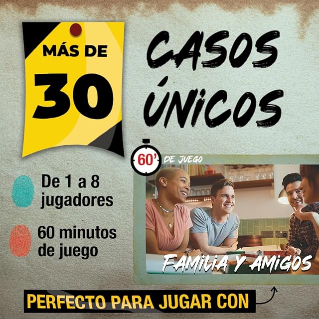 Foto 5 de 7 de MAGICBOX Entre tumbas - Sherlock Q System - Juego de Cartas de deducción - Nivel Medio - De 1 a 8 Jugadores