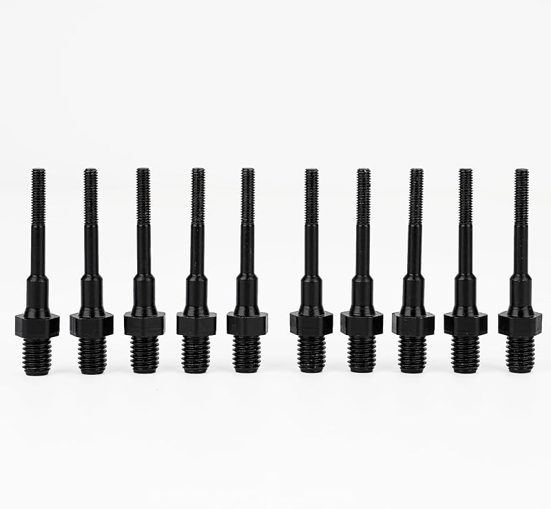 Haste Mandril M4 de Reposição para Rebitador Pneumático Hidráulico HPS6312 UPWOOD, Kit com 10 peças