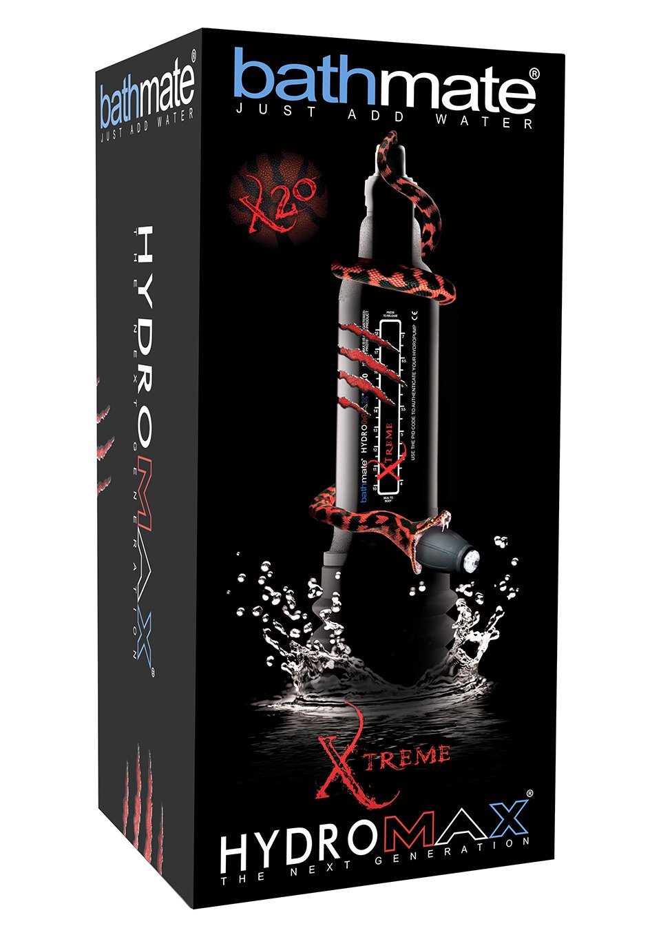 Bathmate Hydmatex Xtreme X20 Pompa per pene, trasparente