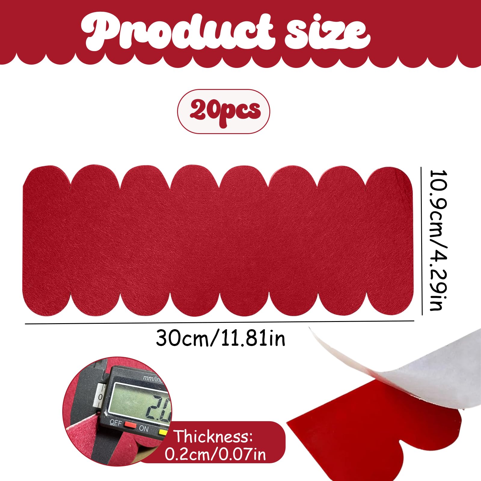 20 Piezas de Tejaspanel Sandwich Tejado para Techos de Casitas de Pájaros, Nest Membrana Impermeable y Resistente Al Desgarro para Techos de Casetas de Perros y Buzones (rojo)