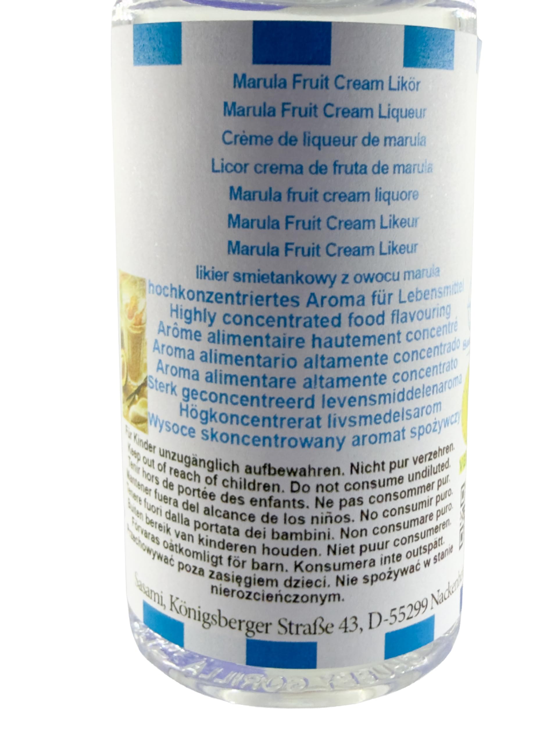 Marula Fruit Cream Liqueur Flavor Concentrate - Vegan - Sasami - 100ml — view 6