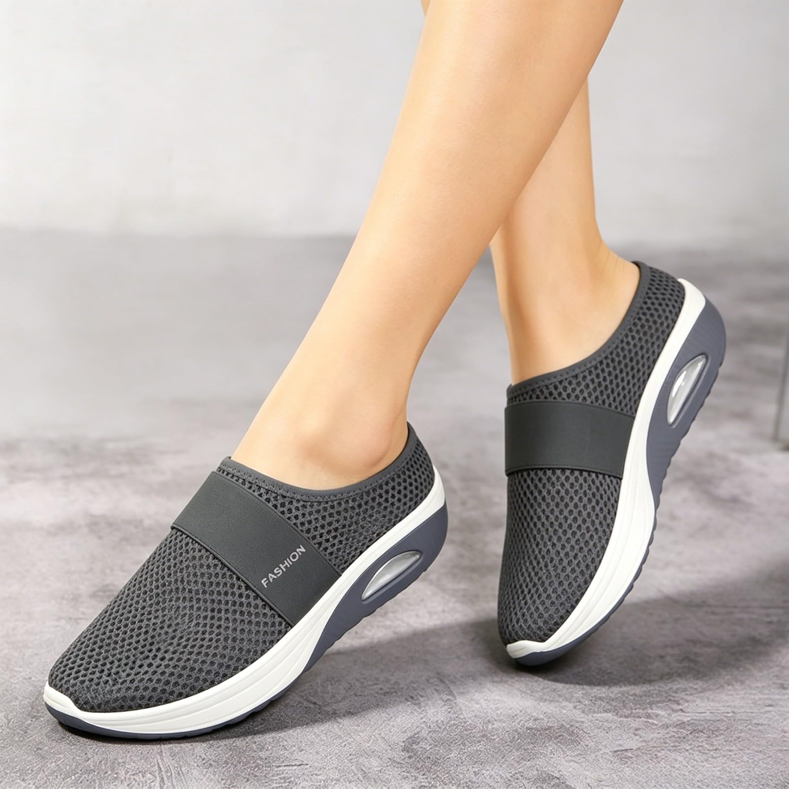 Zapatillas Verano Mujer Malla Grande Puntera cómodas Antideslizantes Playa