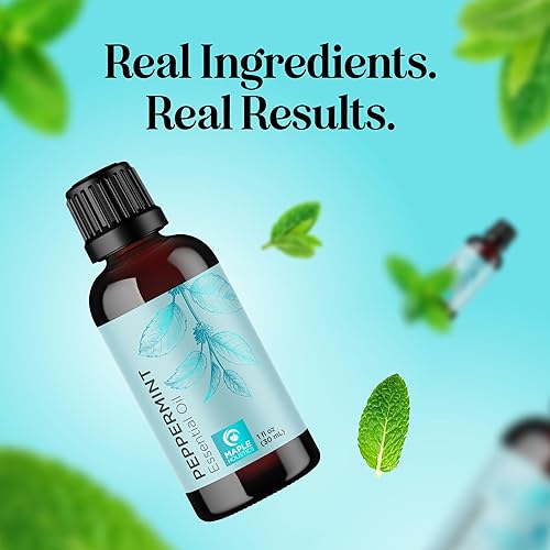 Miniatura 8 de Aceite puro de menta para el cuidado del cabello aceite esencial de menta sin diluir para difusor y aceite de menta para aromaterapia para el baño