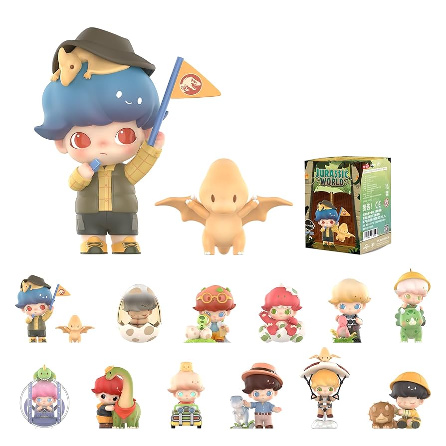 3つセット POPMART DIMOO WORLD DIMOO TV SHOW DIMOO WORLD × DISNEY Series Figures