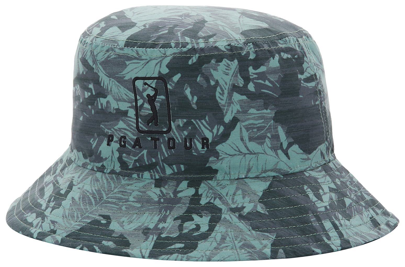 PGA TOUR Golf- Camo Reversible Bucket Hat Quiet Shade