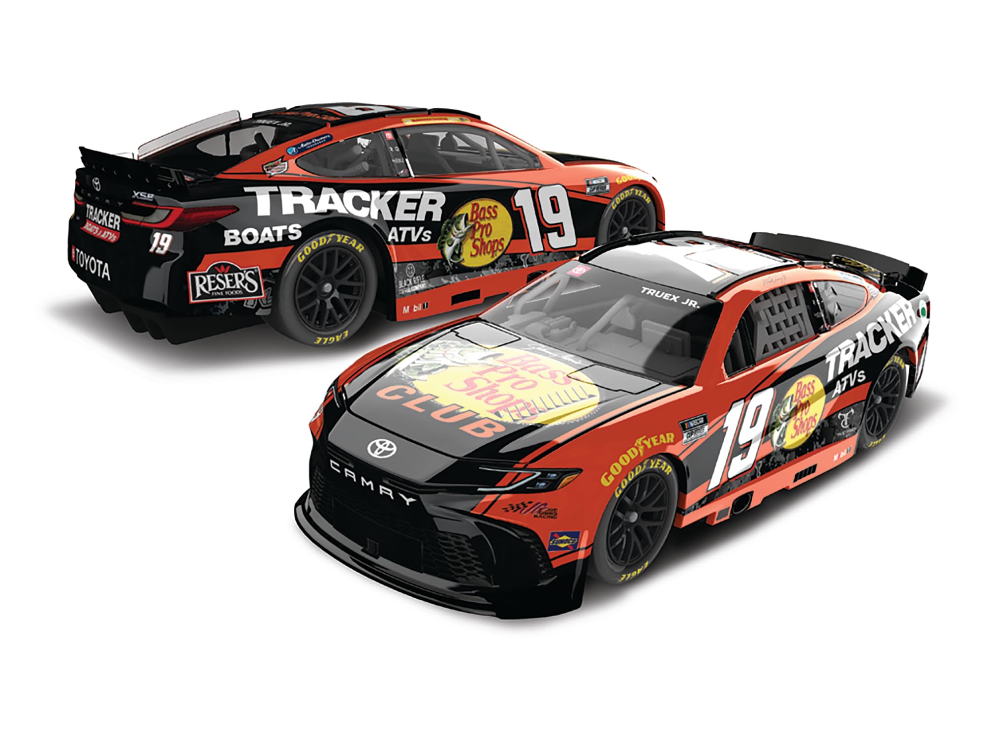 lionel racing martin truex jr 2024 bass pro shops memory lane no 19 arc 164 scale ht diecast car