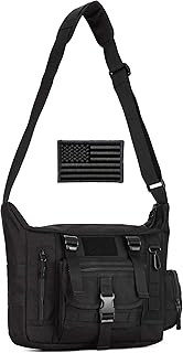 military style crossbody bag