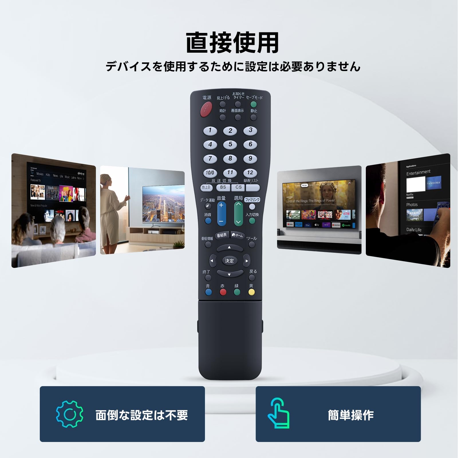 Amazon | テレビリモコン GA995WJSA for SHARP シャープリモコン