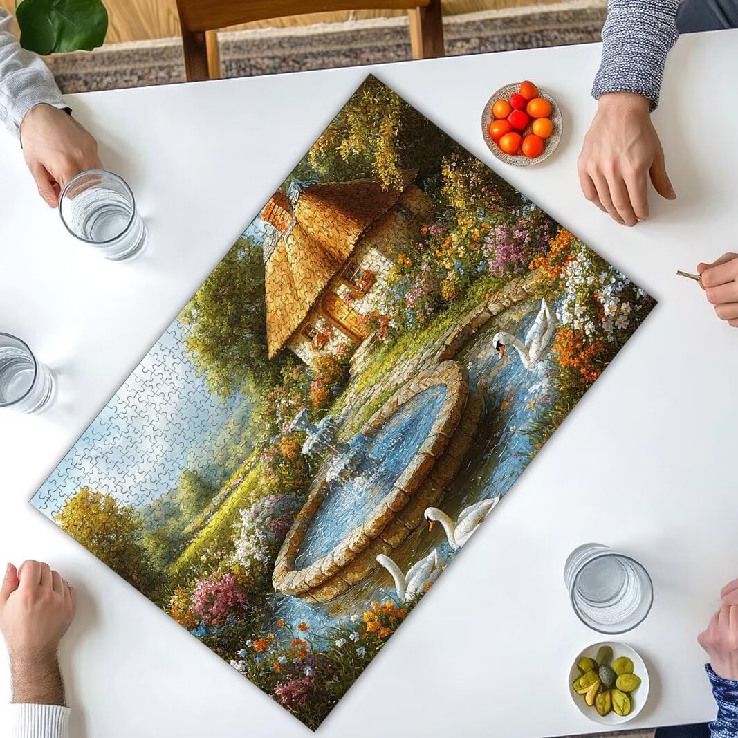 Puzzle 2000 Pezzi, Puzzle Giardino, Misura: 100x71cm, Regalo Donna -8719