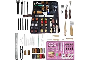 AMOGTO Leather Craft Tools Kit: Elevate Your Leather Crafting Experience