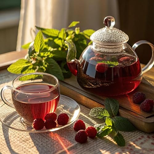 Vista 10 de FGO Té de rooibos orgánico, bolsitas de té ecológicas, 100 unidades, el embalaje puede variar (paquete de 1)