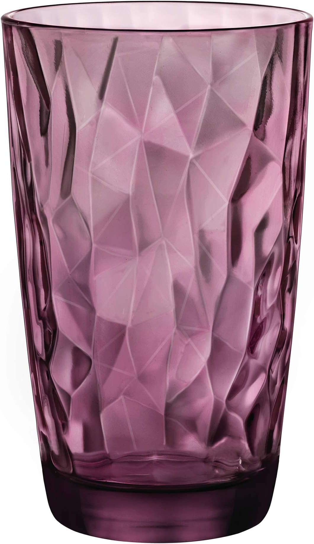 Diamond Rock Purple Hi-ball tumbler 470ml, fuchsia, 6 Glasses
