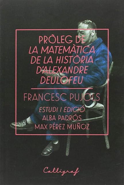 Portada de Proleg de la Matematica de la Historia D Alexandre Deulofeu