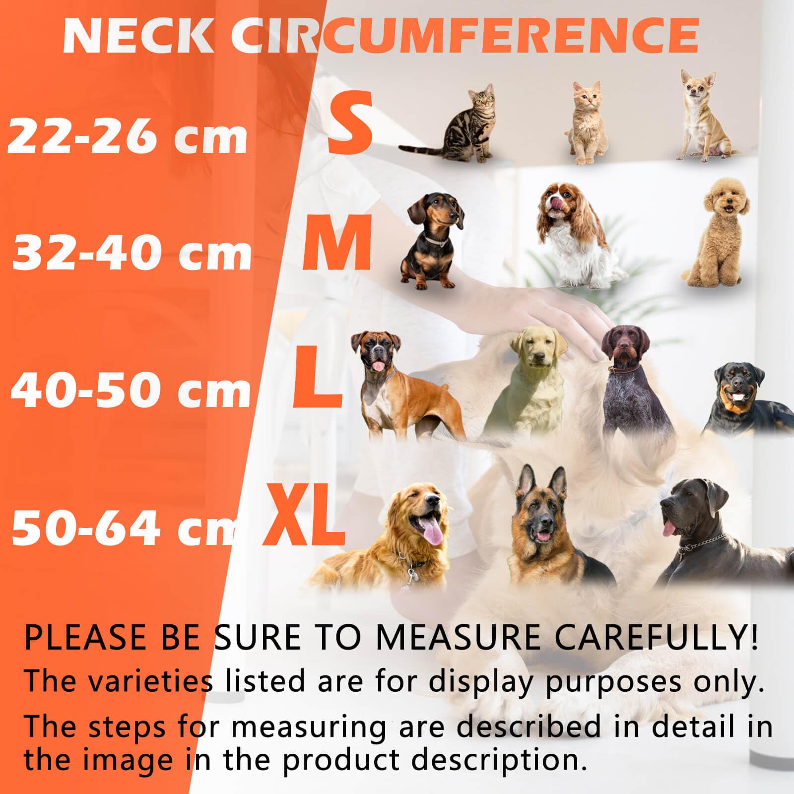 Collar inflable para perro con cubierta protectora dura, para perros medianos y grandes, funda protectora extraíble para comer y beber fácilmente, cono suave, collar de dona para perro