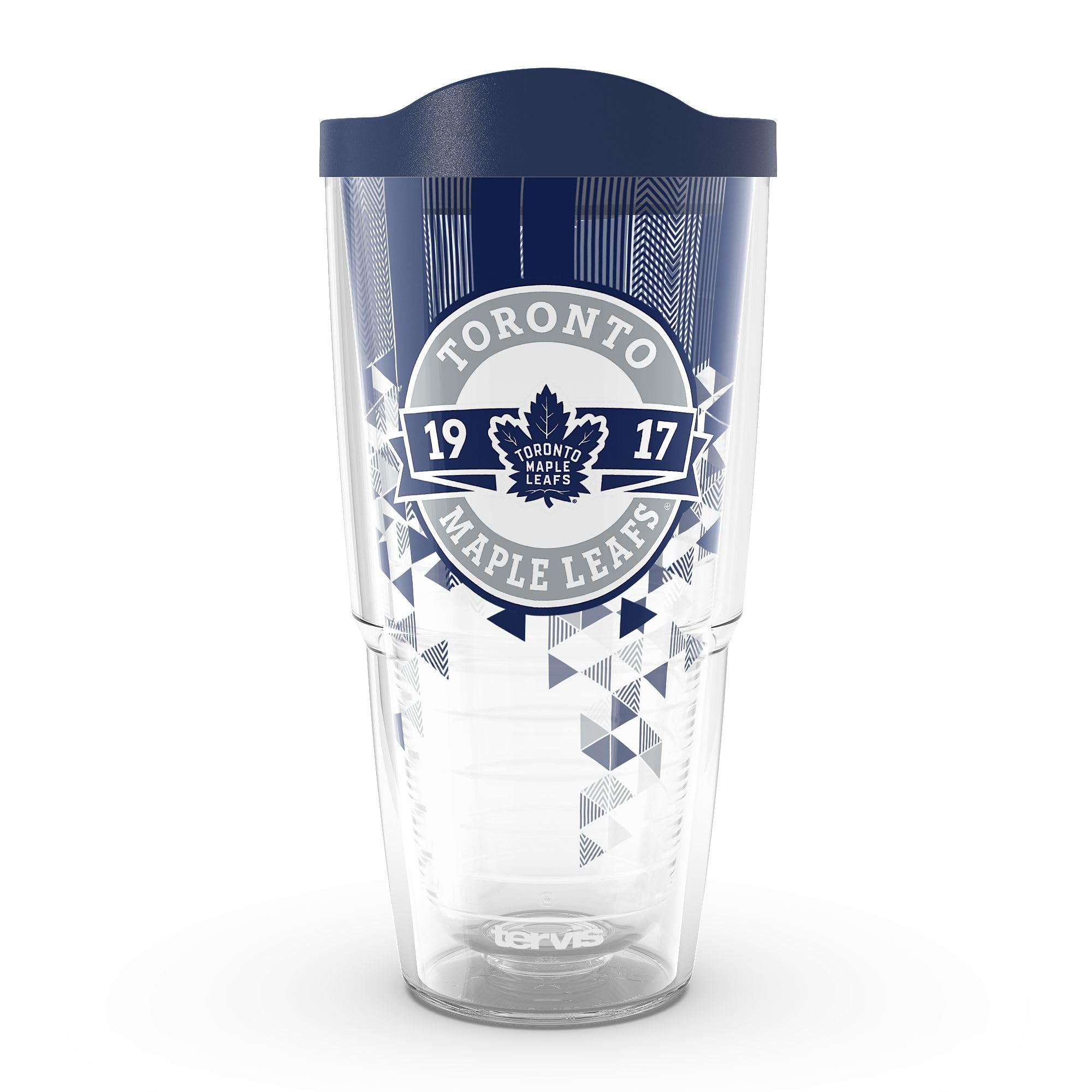 Tervis Classic Nhl Toronto Maple Leafs - Shatter Made In Usa Double Walled Insulated Tumbler Travel Cup Keeps Drinks Cold & Hot, 24Oz,