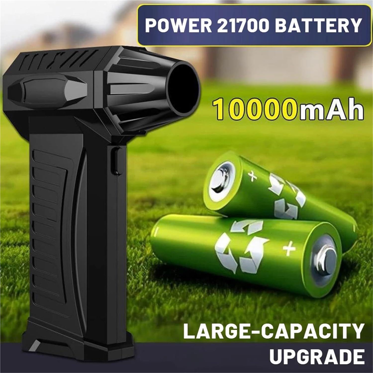 10000mAh Mini Jet Fan 300000RPM Powerful Air Blower Vacuum Dust Cleaner Strong Winds Brushless Jet Blower(300000rmp)