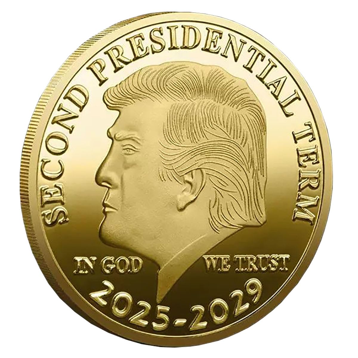 The 47th President Donald Trump Coin Commemorative Challenge Coin Make America Great Again 2025-2029 Challenge Coins