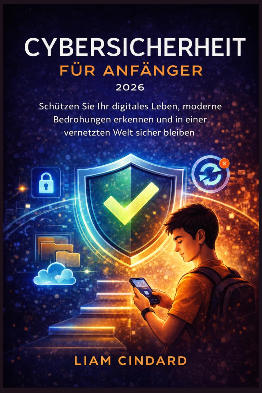 Cybersicherheit für Anfänger 2026: Schützen Sie Ihr digitales Leben, moderne Bedrohungen erkennen und in einer vernetzten Welt sicher bleiben