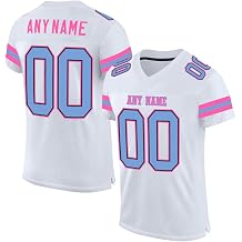 Custom Football Jersey Personalized Stitched/Printed Team Name & Number Sports Uniform for Men Women Youth