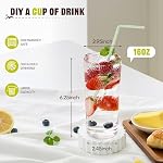 Highball Glasses Set of 6, 16oz Tall Drinking Glasses, Water Glass for Kitchen, Tom Collins Glass, Cocktail Glasses for Bar Glassware