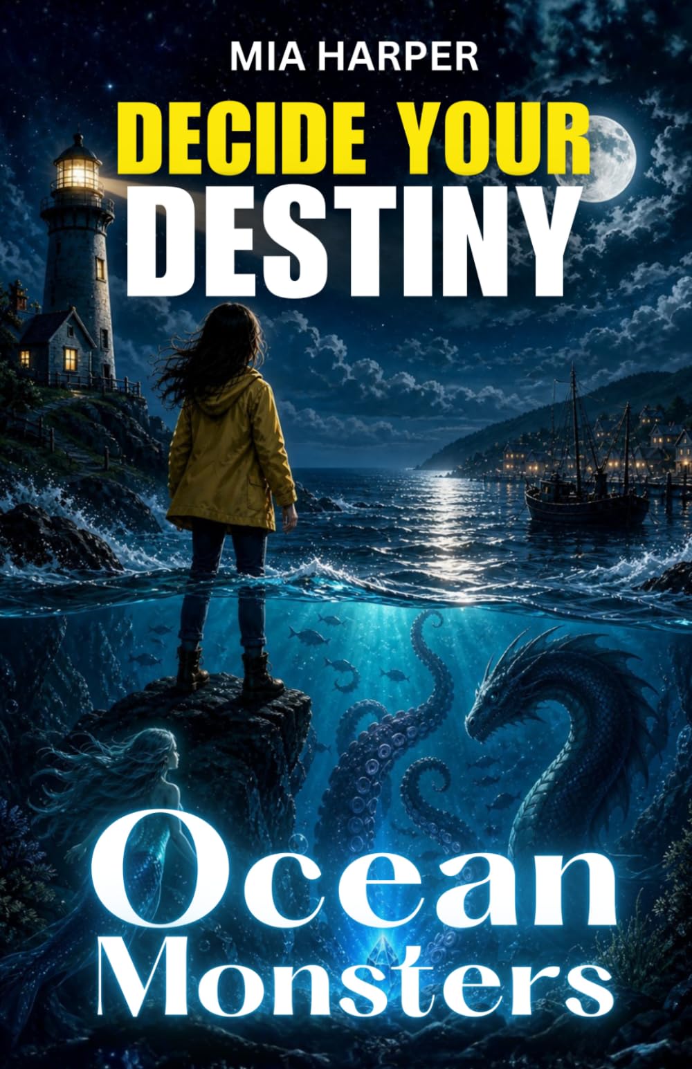 Decide Your Destiny: Ocean Monsters: An interactive adventure with 18 endings and one hidden Hero Ending