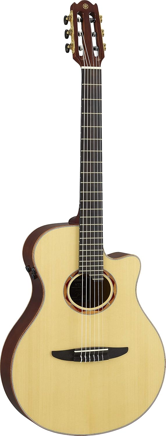 Yamaha NTX5 NT Acousticelectric nylonstring guitar, with Atmosfeel Amazon.ca Musical