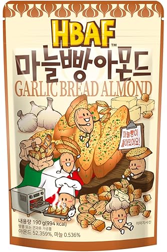 Miniatura 5 de [Official Gilim HBAF] 5 Sabores de Almon Wasabi 6.70 oz, Pollo picante y picante 6.70 oz, Pan de ajo 6.70 oz, Mantequilla de miel 6.70 oz, Laver