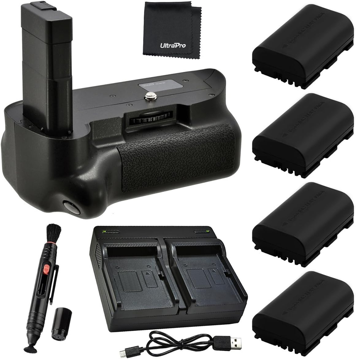 Battery Grip Bundle F/Nikon D5500 Includes Vertical