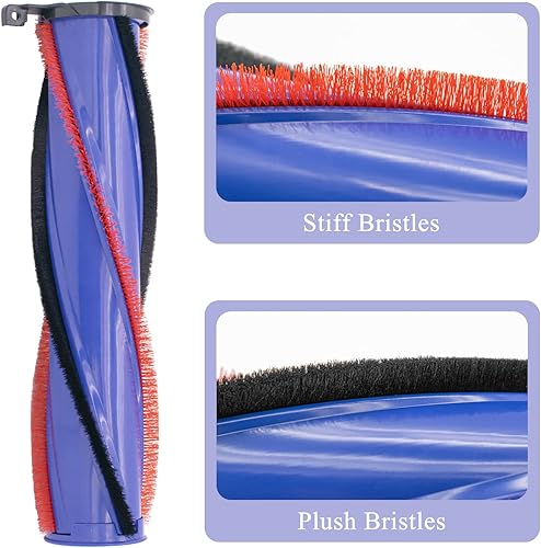 Miniatura 5 de Rodillo de repuesto compatible con Dyson DC50 Brushroll #964705-01, morado, compatible con DC50 Allergy, Animal, modelos de varios pisos