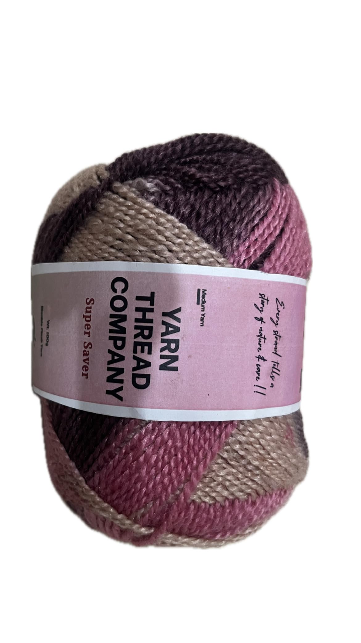 Poly Yarn Supersoft Hand Knitting Wool Ball, (1 Ball/100 Gram Each) Ball Suitable for Craft, Crochet, Amigurumi,Garments, Flowers and Hobby Projects (Shade d, 200 gm)