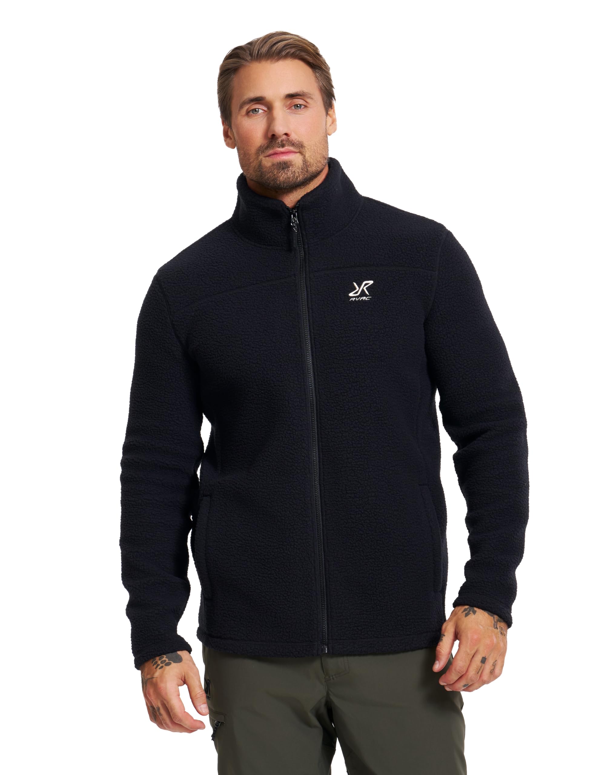RevolutionRace Moss Pile Fleece für Herren, Weiches Fleecejacke perfekte für Wanderungen und Outdoor-Abenteuer