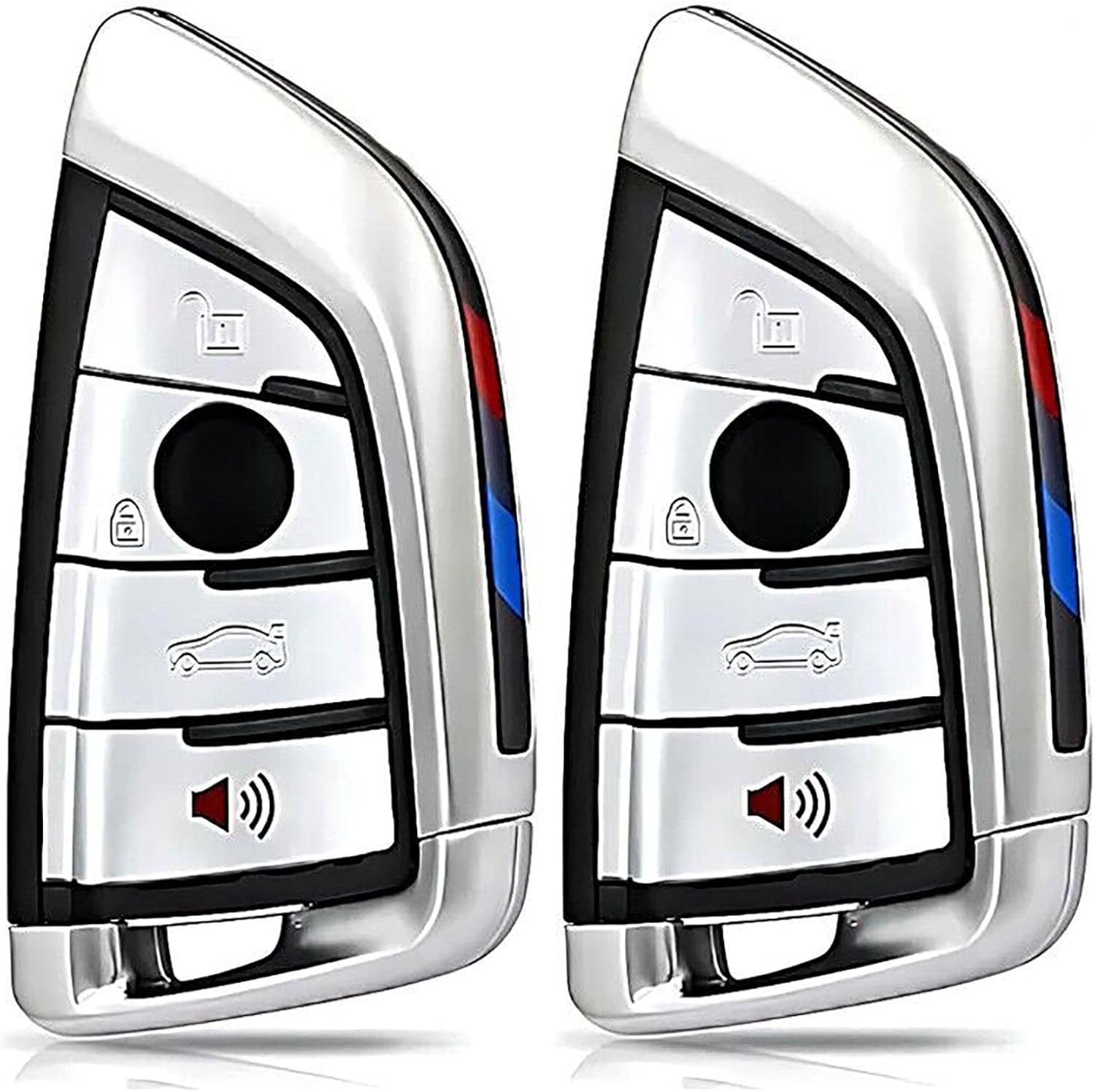 2X New Quality Replacement Proximity Key Fob Remote Compatible with & Fit for BMW - 315 Mhz FEM / BDC - MPN NBGIDGNG1-03