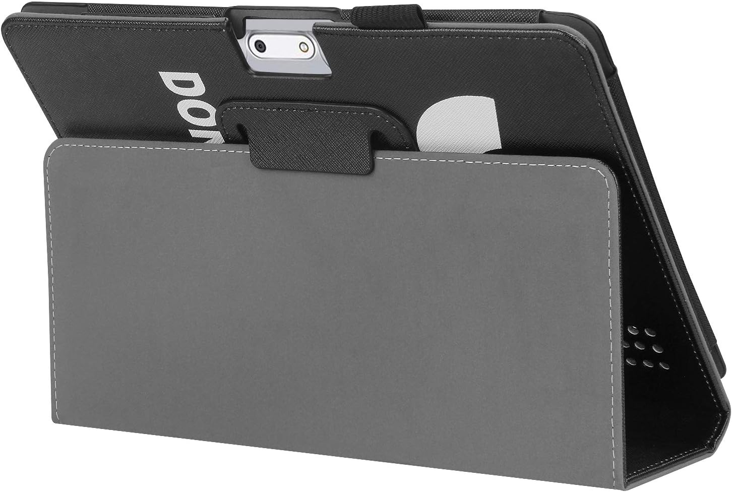 KuRoKo Folio Case Cover Compatiable with Yuntab K107,Dragon Touch K10 10.1, Victbing 10, WECOOL 10 Inch Tablet, ZONKO 10.1, Mirzebo 10 Inch, Kivors 10.1, LLLCCORP 10