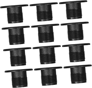 Rodamientos y Casquillos de Varilla para Futbolín 12mm de Plástico, 6 Pares (12 Piezas), Accesorios para Mesa de Futbolín, Repuestos Deportivos para Sala de Juegos y Eventos