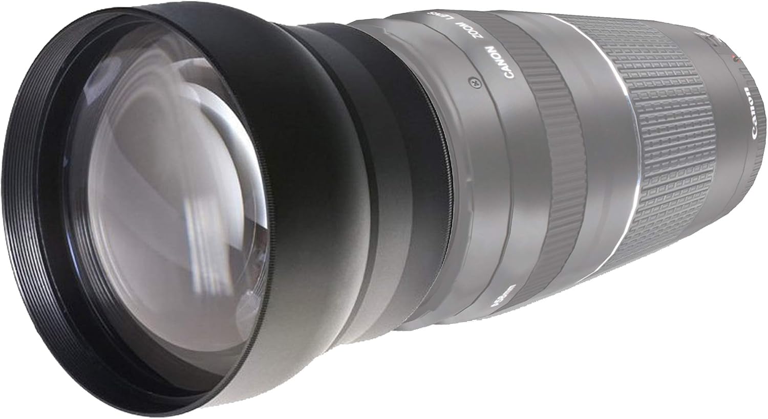 2.2X High Definition Super Telephoto Lens for Canon EF 75-300mm f/4-5.6 III USM & Non USM Lens
