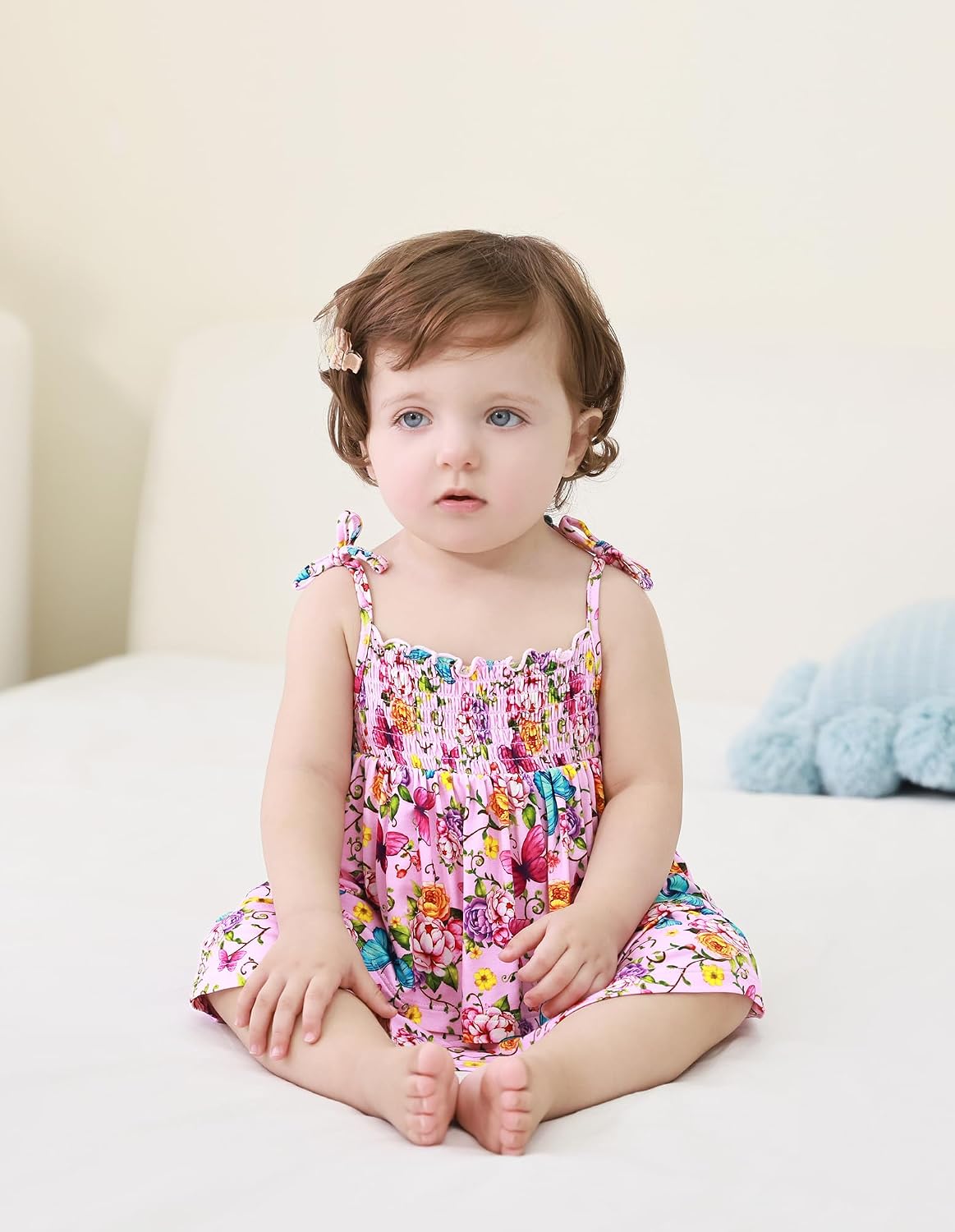 Baby Girl Bodysuit Soft Jumpsuit Sleeveless Bodysuits Dress Viscose from Bamboo Romper for Infant 3-24 Months