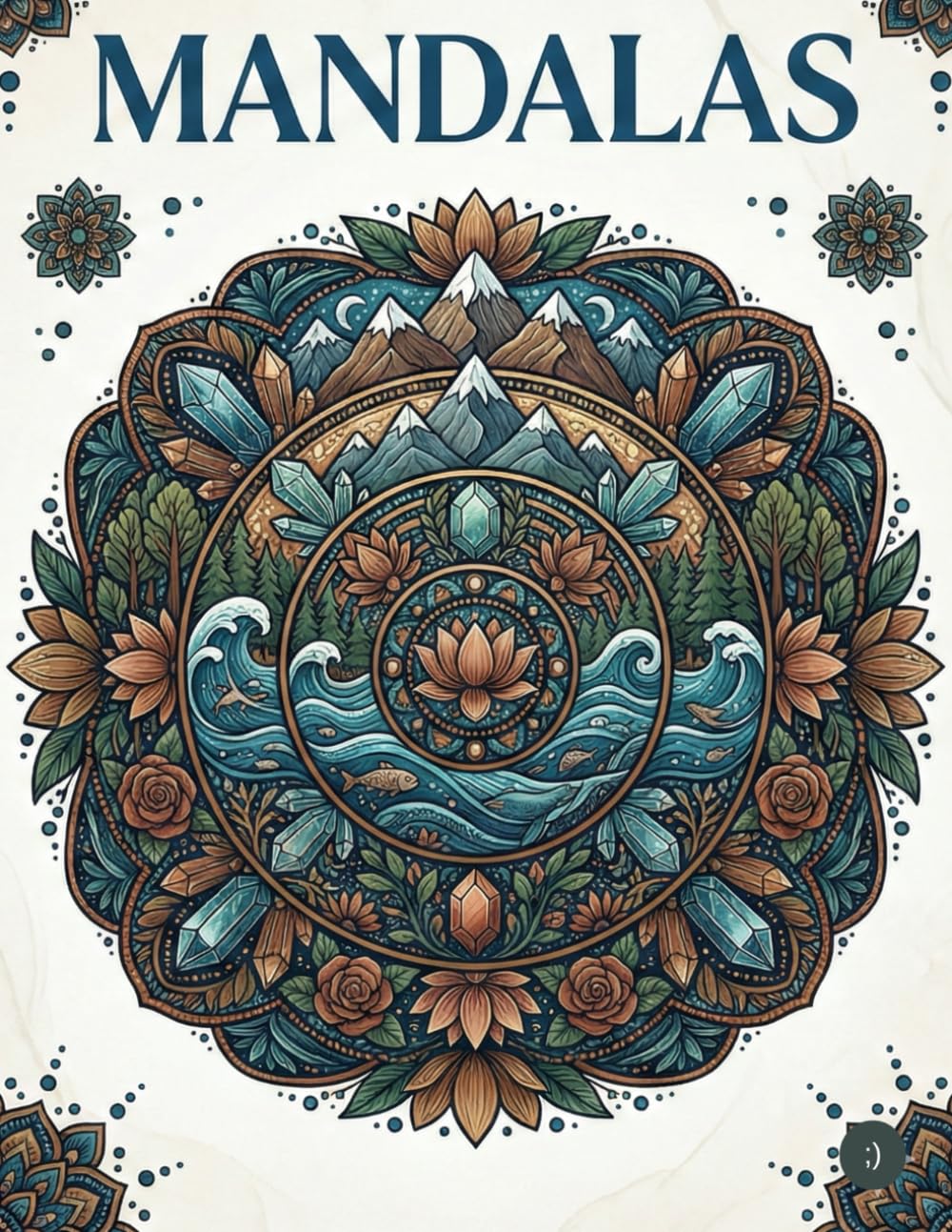 Libro de mandalas para colorear