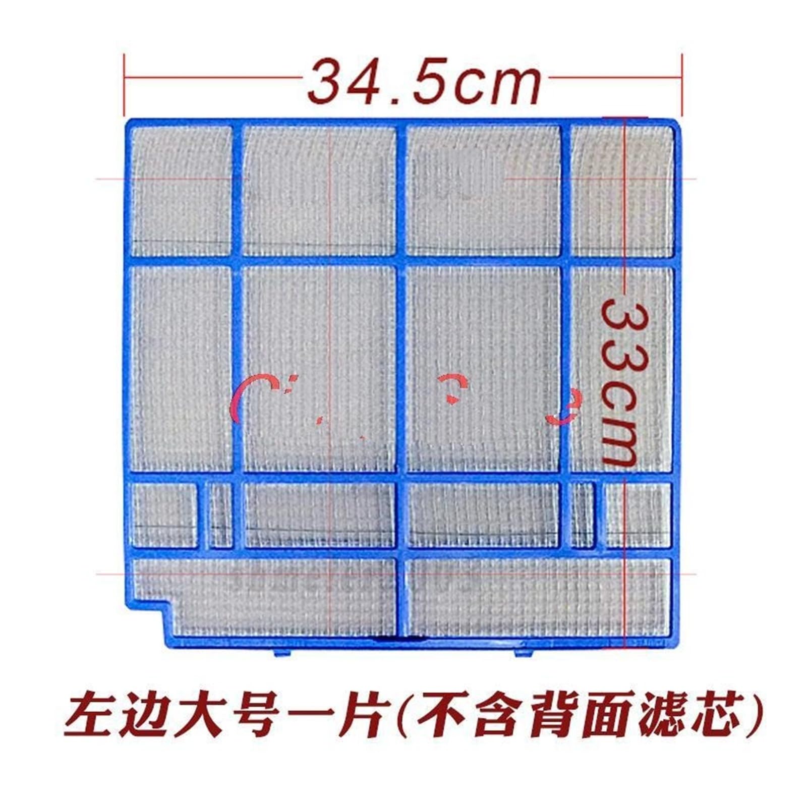 1 Set Filtro Aria Condizionata, Compatibile Con HITACHI, RAS-a32BH,RAS-a35JH,RAC-a35JC,RAS-b32BH RAS-b35JC,RAS-b35JH,RAS-G32BH