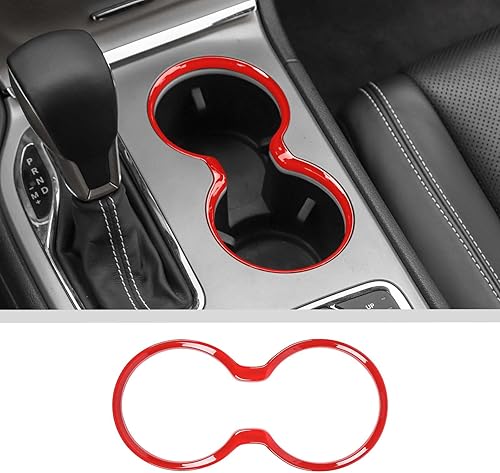 Miniatura 8 de JWWY Pomos de palanca de cambios compatible con Jeep Grand Cherokee Accesorios 2014-2015 2 piezas de fibra de carbono