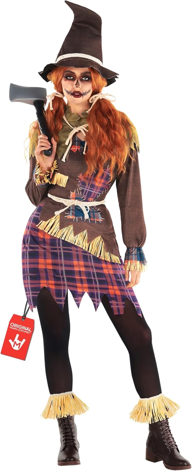 Morph Scarecrow Costume Women, Womens Scarecrow Costume,womens Scare Crow Costumes, Halloween Costumes For Women Adult