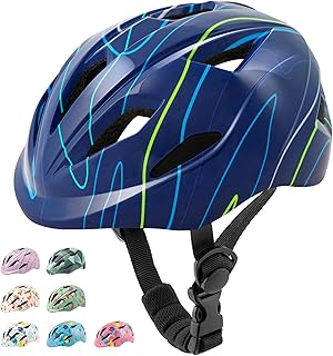Kids Bike & Scooter Helmet for Toddlers to Youth, Ages 2-16 | CPSC & ASTM Certified | 0.53Ib (240g), 9 Vents | Rear Dial Fit for School Rides & Scooter Play | 3 Sizes, XS/S/M