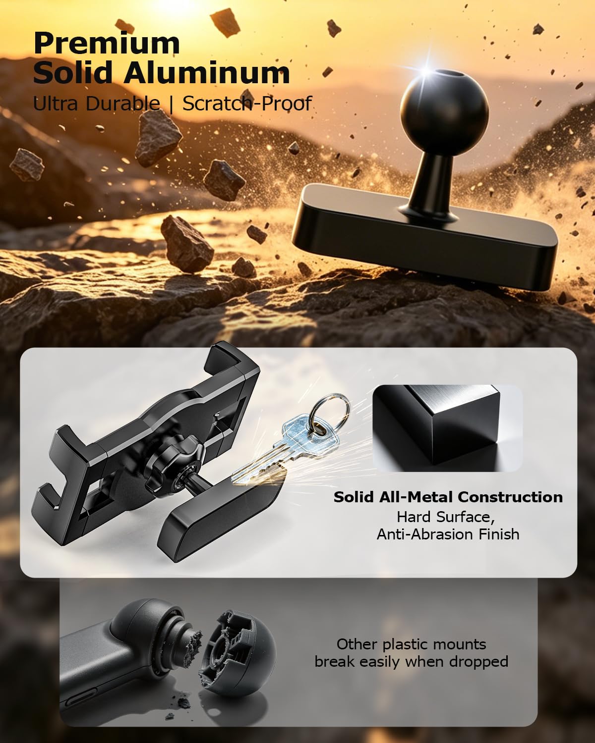 Extrem Stark Magnetische Tablet Halterung für Fitnessstudio Kühlschrank Garage Werkbank Metallregal [Tragbar & Stabil] Magnethalterung mit Metallfuß für iPad, Galaxy Tab, Z Fold, Fire, Handy