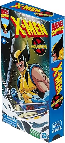 Miniatura 3 de Marvel Legends X-Men - Figura de acción de Wolverine de la serie animada VHS Box