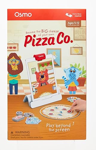 Miniatura 8 de Osmo - Pizza Co. Juego educativo interactivo de habilidades de comunicación y matemáticas - Juguete STEM para niños, niños y niñas - 2 jugadores, de
