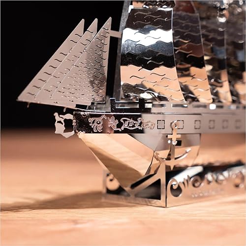 Miniatura 5 de METAL TIME Model SS Great Britain, rompecabezas 3D para adultos o adolescentes, kit de modelo de rompecabezas de metal, modelo de metal de barco de