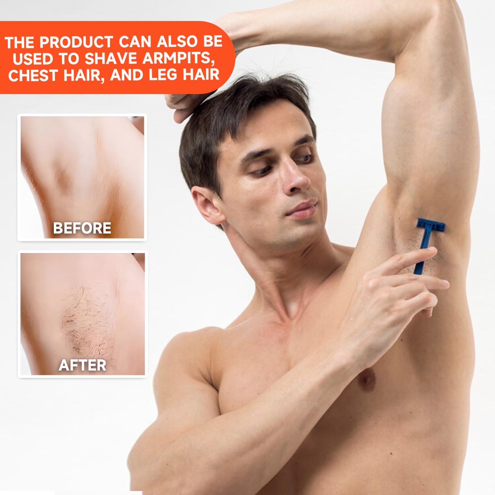 Lamette da uomo ProGlide per rasoio bagnato, 24 lame di ricambio per rasoi bagnati, pacchetti convenienza da 5 lame Fusion, lamette da barba Pro Glide