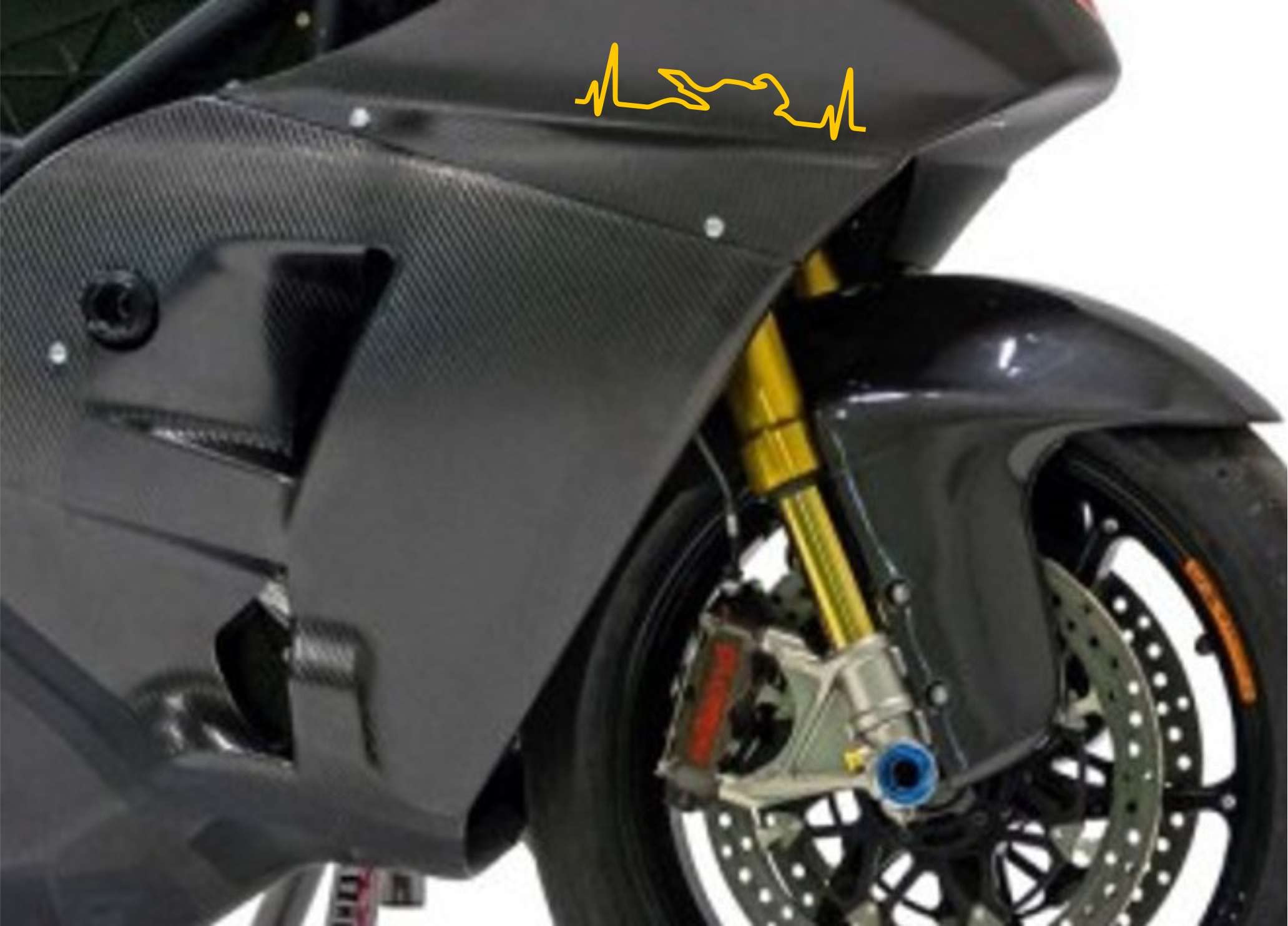 Kit 2 Adesivi Casco Moto Cuore Che batte cardiopalma segni Vitali cardiogramma Decalcomanie Scegli Colore e Misura -cod. 1659- (070 Nero, cm 12 x 3 (cadauno))